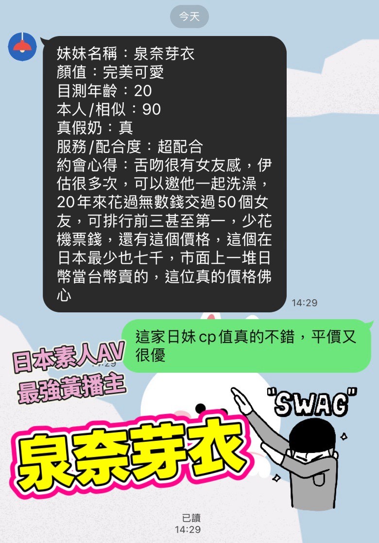 日本高雄泉奈芽衣定點圖片