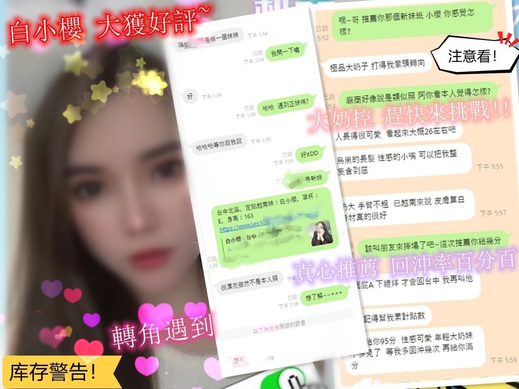 越南台中白小櫻定點圖片