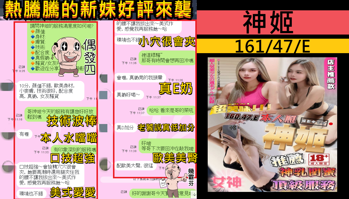 馬來西亞台中神姬定點圖片